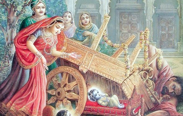 Killing of Satakasura (Cart Demon)