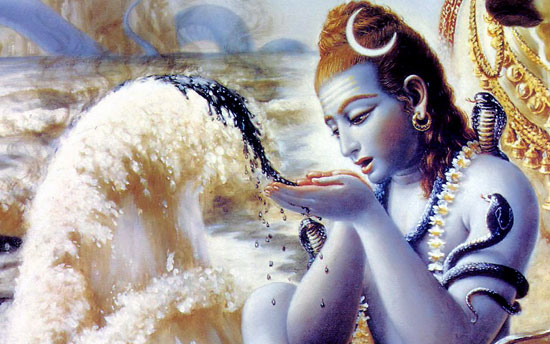 Some of the followers of Lord Shiva imitate him and try to take intoxicants like ganja (marijuana)